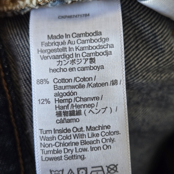 NWOT Madewell Baggy Straight Balloon Jeans in Dark Worn Indigo Wash Size 30 - Picture 11 of 12